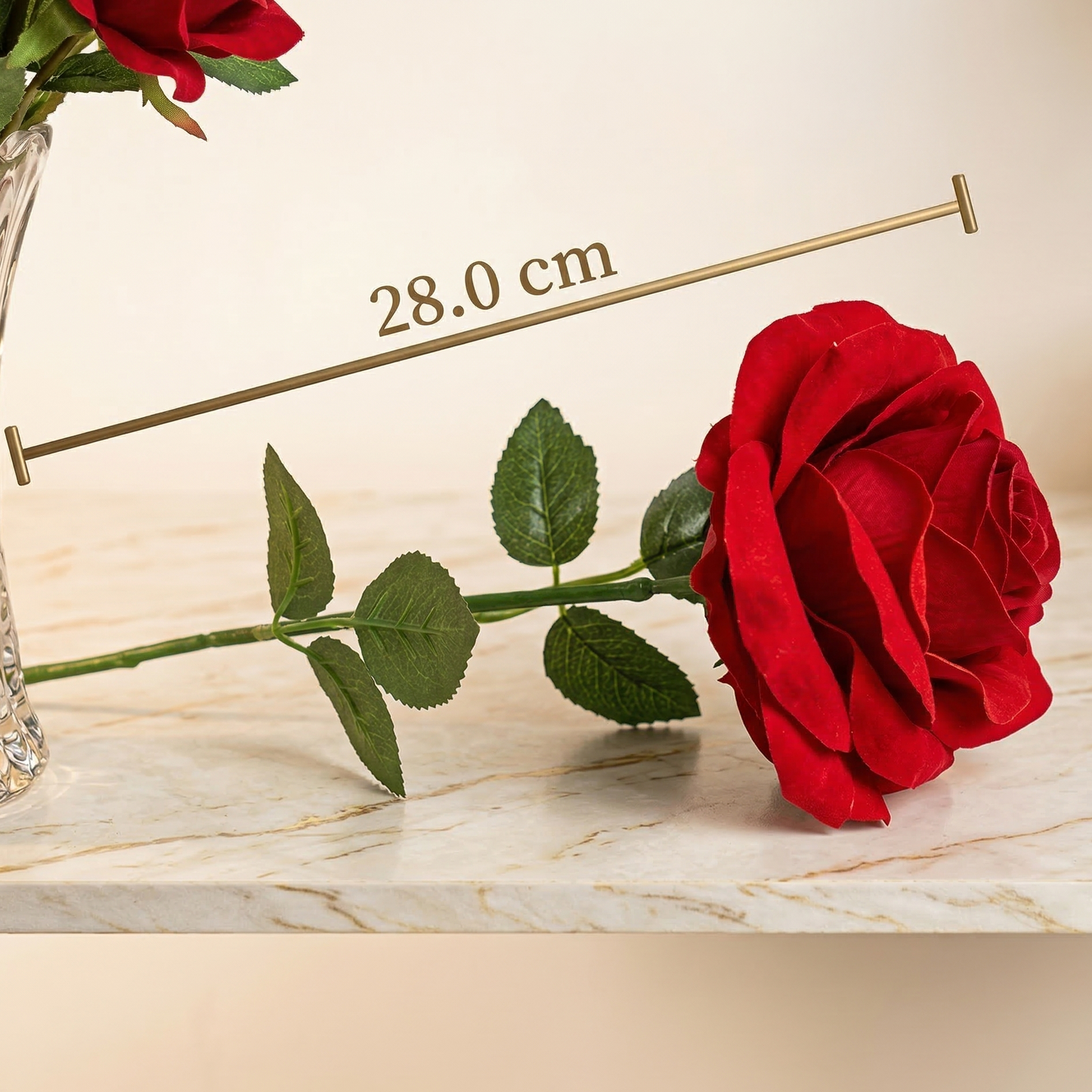 Rosa Eterna con Caja de Anillo Secreta